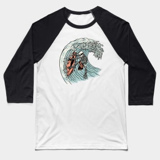 Death Surfer Baseball T-Shirt